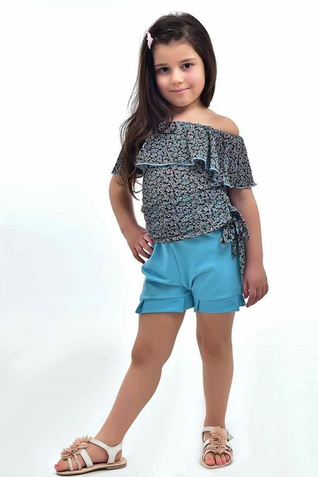 tenue pour fille short
