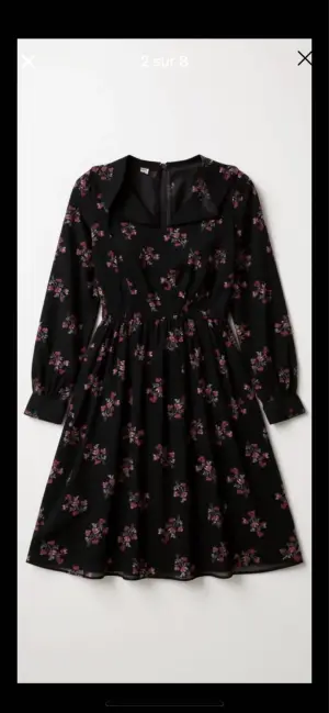 Robe noire taille M