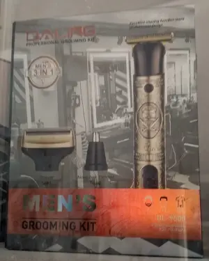 Ensemble de toilettage DALING DL-9500 3 en 1 avec rasoir, tondeuse à cheveux et à poils de nez