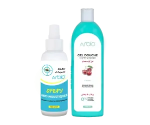 gel douche cerise + anti moustiques - Acheter en ligne sur ShopUp Tunisie